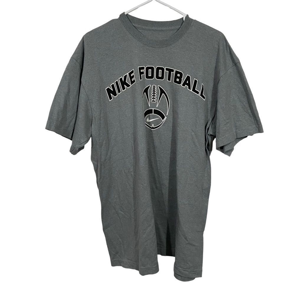 Nike Football Gray Graphic Short Sleeve T-Shirt